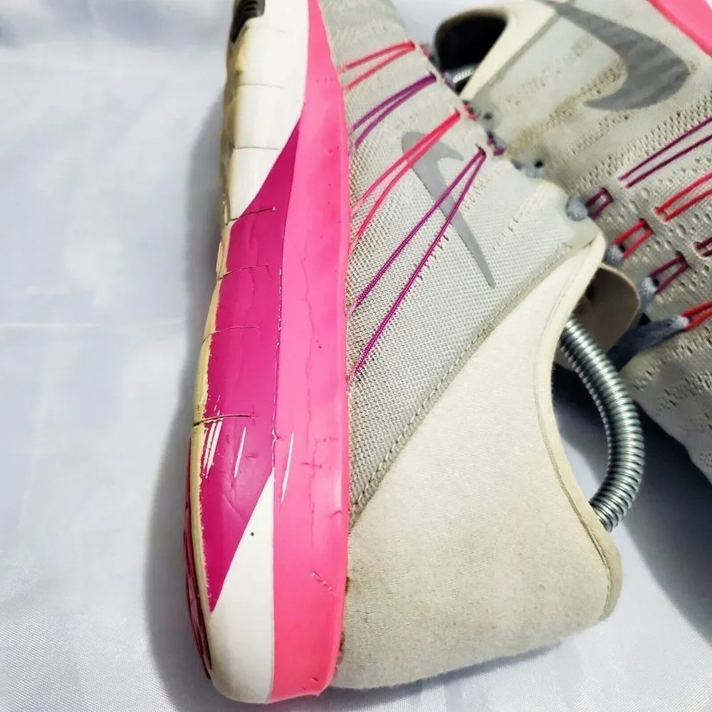 Nike Free TR7 Training Athletic Sneakers Gray/Pink 833413-006 Women's Size‎ 10